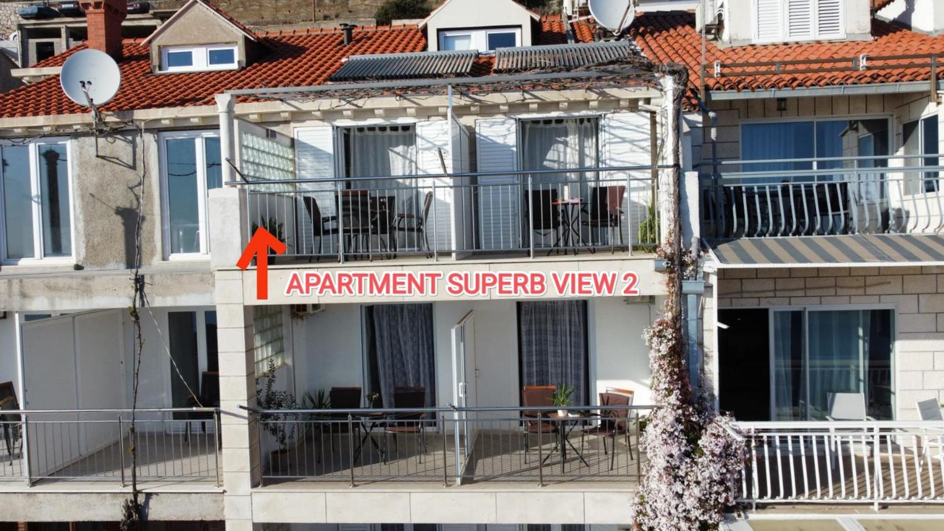 Apartment Superb View 2 Dubrovnik Eksteriør bilde